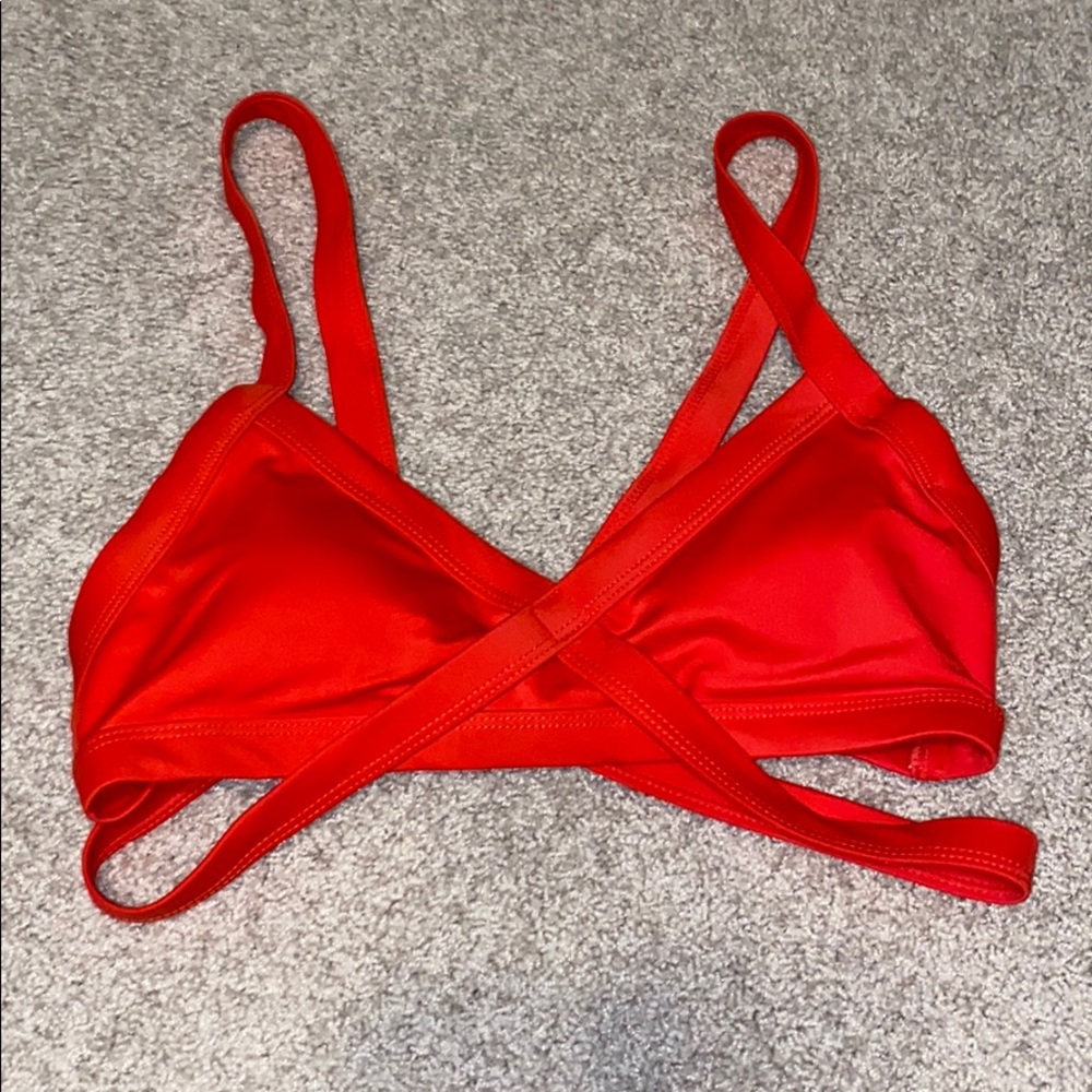 Kendall & Kylie Red bikini top